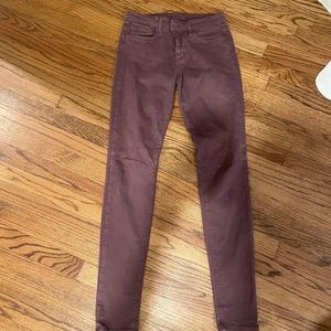 Joe’s Jeans - The Skinny - Wine Color